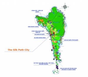 Vị trí dự án The Silk Path City Phú Quốc