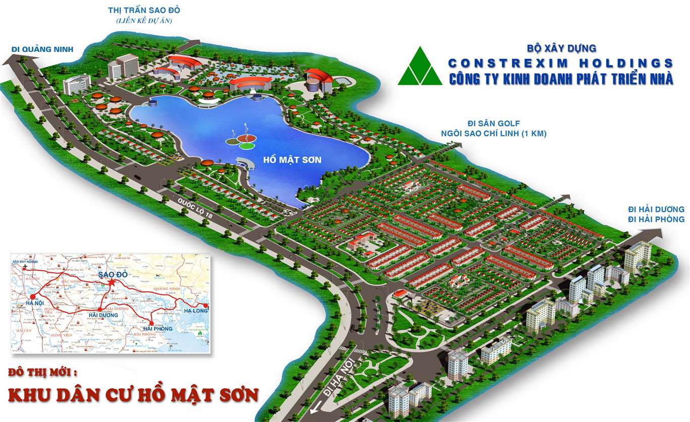 Đô thị mới khu dân cư hồ Mật Sơn