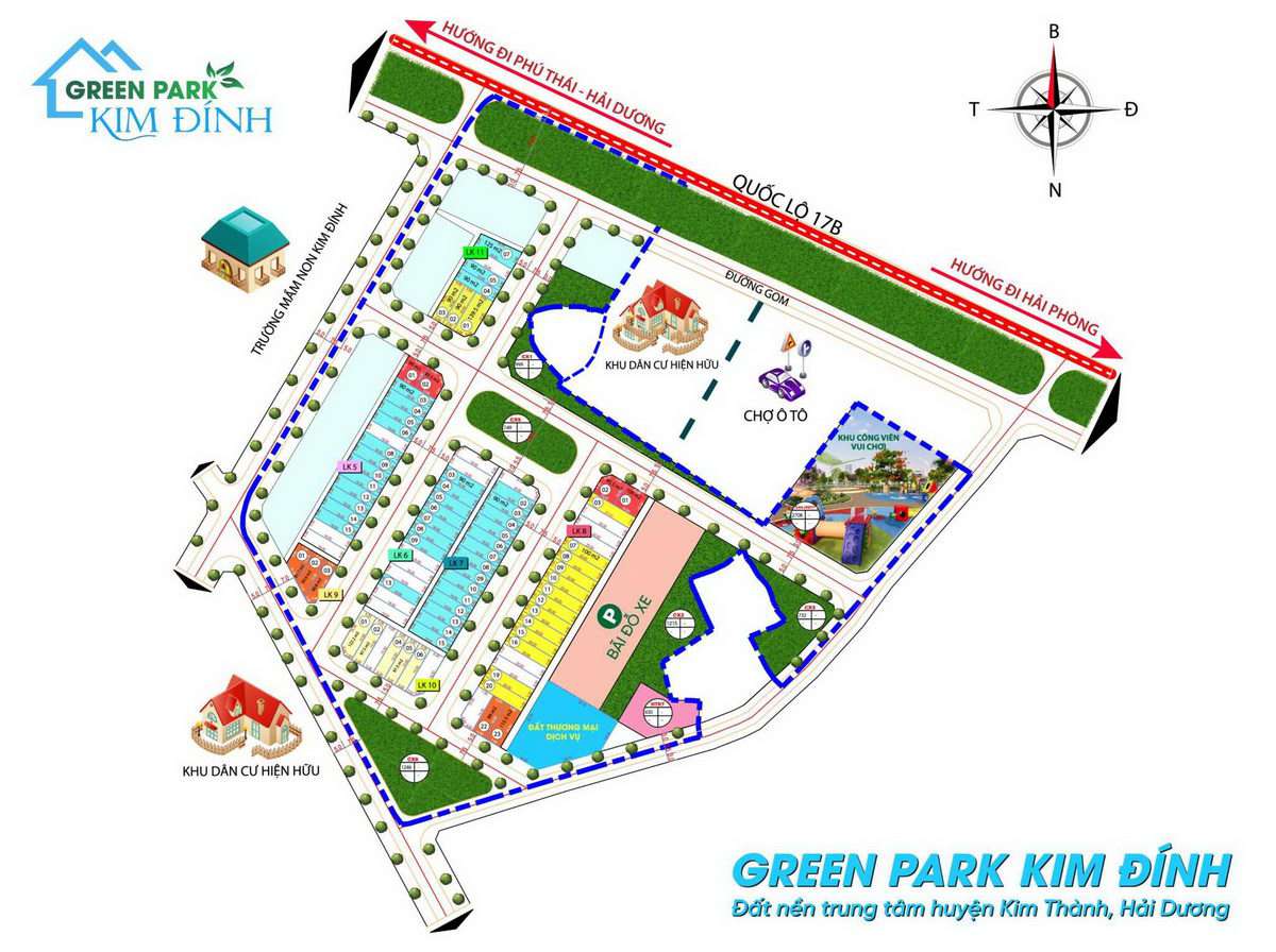 Dự án Green Park Kim Đính